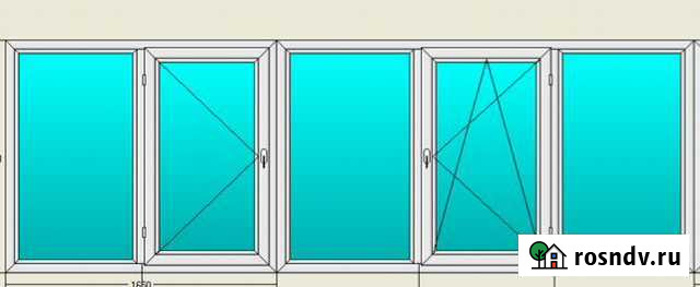 Пластиковая конструкция для лоджии Борисоглебск - изображение 1