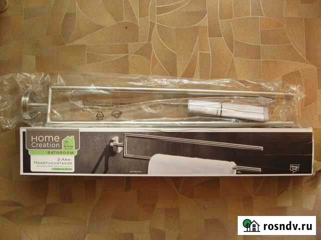 Полотенцедержатель 2-рожковый,48см Йошкар-Ола - изображение 1