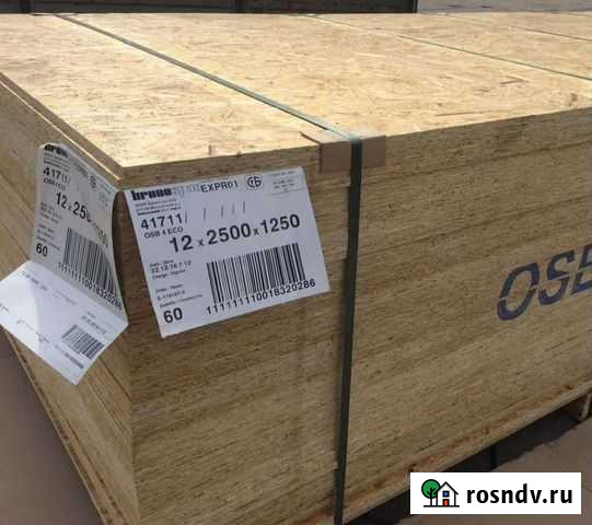 Осб 12мм Цена Актуальна Киржач - изображение 1