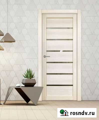 Дверь межкомнатная Лайт-3 белый ясень с/о белое Ханты-Мансийск - изображение 1