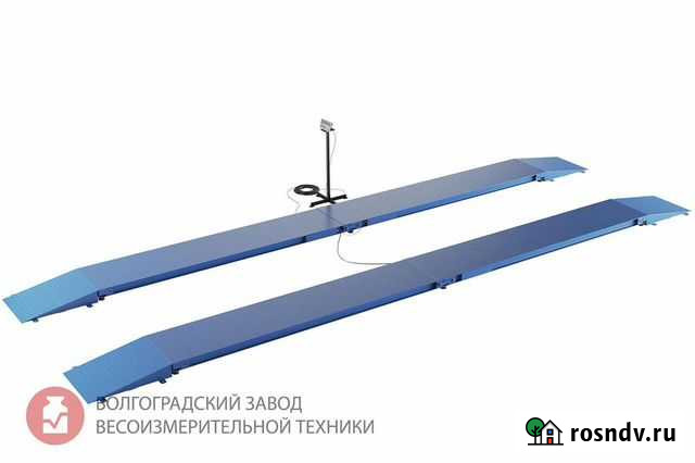 Весы автомобильные бесфундаментные вал-м 40 тонн Балабаново - изображение 1