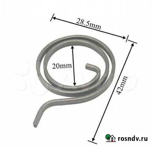 Возвратная пружина для ручки Чебоксары - изображение 1