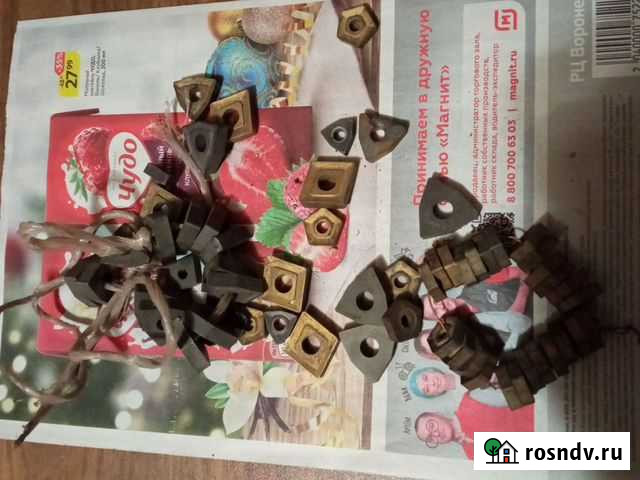 Фрезы. Сменные пластины (твердосплавные резцы) Верхний Мамон - изображение 1