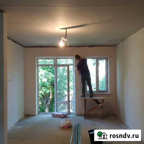 Шпаклёвка, штукатурка, поклейка обоев, стеклохолст Ростов-на-Дону - изображение 1