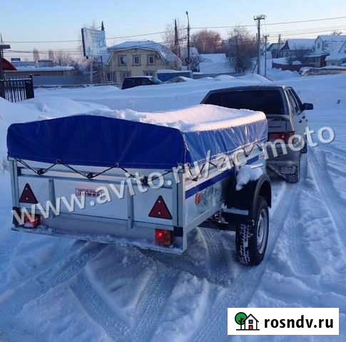 Прицеп Престиж 2,2х1,3 с тентом 0,6м Ульяновск - изображение 1