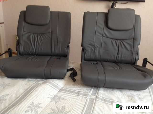Третий ряд сидений (кожа) для Toyota LC 120 Новый Уренгой - изображение 1
