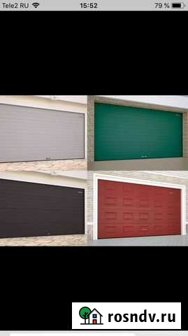 Гаражные секционные ворота Исетское - изображение 1