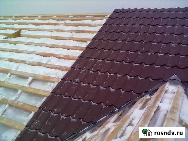 Кровельные работы. Металлочерепица, профлист Красноярск - изображение 1