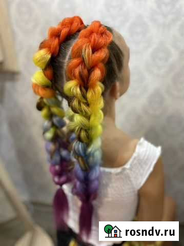 Косы с канекалоном, прически Белогорск - изображение 1