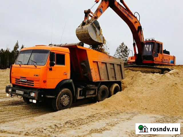 Доставка песка/щебня Одинцово - изображение 1