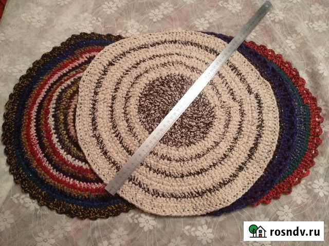 Коврики. Вязание Тверь - изображение 1