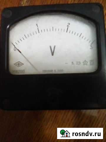 Вольтметр стрелочный Черняховск - изображение 1