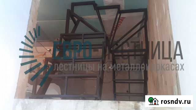 Лестница Металлокаркас под обшивку Чишмы - изображение 1