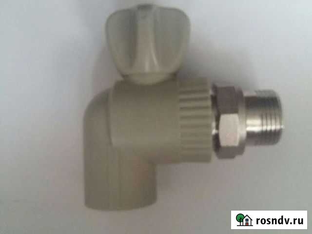 Кран для радиатора отопления haiba Строитель - изображение 1