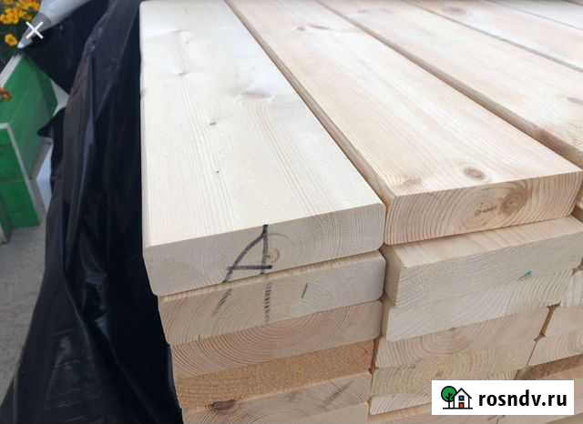 Доска сухая строганная от производителя Кириши - изображение 1