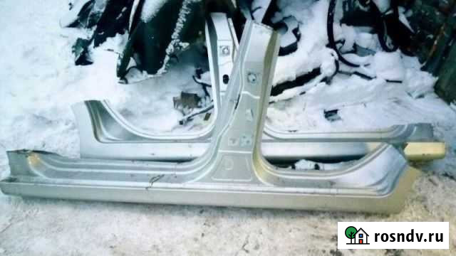 Пороги пежо 207 4дв левый и правый Бронницы - изображение 1