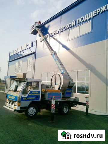 Автовышка. Услуги Автовышки 16 метров Абакан - изображение 1