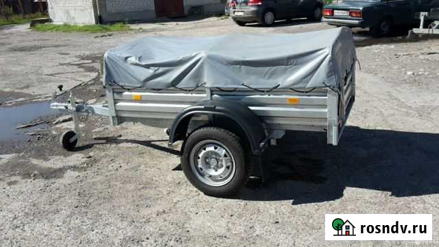 Прицеп 185х123 низ.тент,оп. колесо Р Санкт-Петербург - изображение 1
