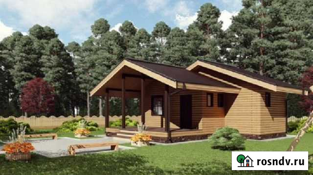 Каркасная баня «Атолл» 8,4 x 8,9 м Нижний Новгород - изображение 1