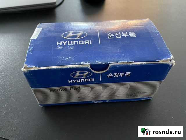 Тормозные колодки задние Hyundai Solaris Kia Rio Зеленоградск - изображение 1