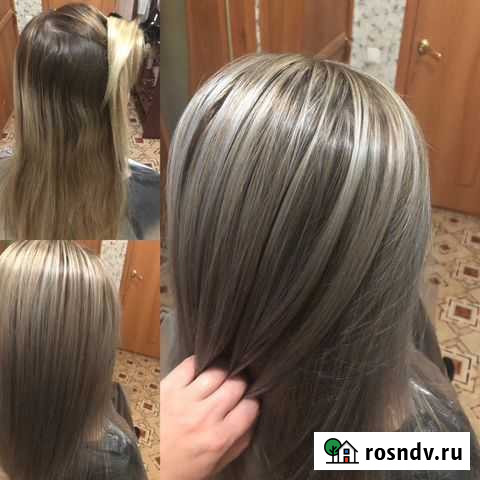 Окрашивание волос Мелирование Омбре Смывка Шатуш Ростов-на-Дону - изображение 1