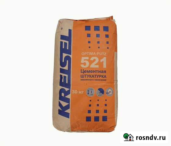 Цементная штукатурка 521, Крайзель, Kreisel, 30кг Жуковский - изображение 1