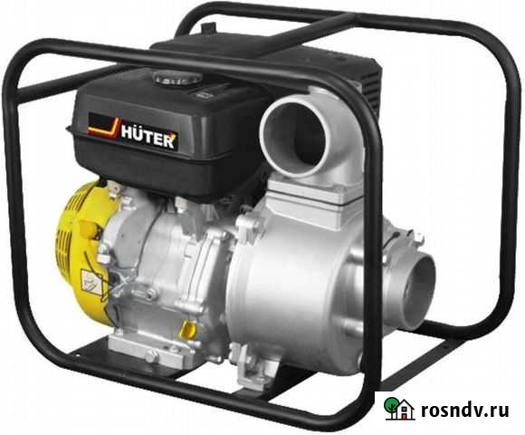 Мотопомпа бензиновая Huter MP-100 Барнаул - изображение 1
