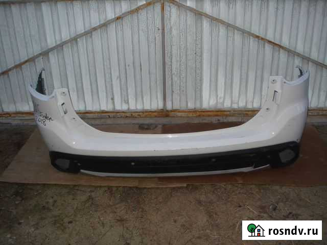 Бампер задний Mitsubishi Outlander 16-19г Тбилисская - изображение 1