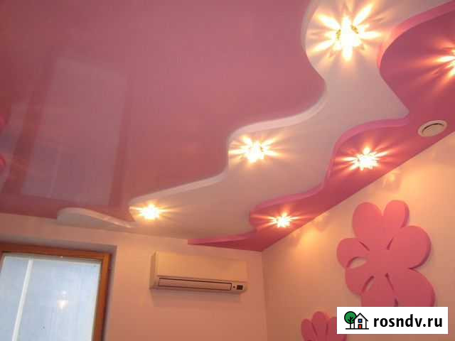 Натяжной потолок и рулонные шторы Бийск - изображение 1