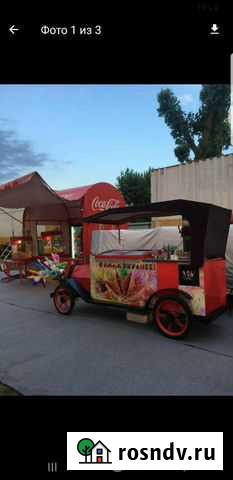 Прилавок для мороженого и сладкой ваты Варениковская - изображение 1