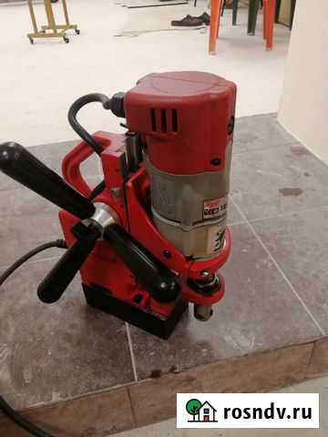 Дрель на магнитной станине milwaukee MDE 38 compac Рыбное - изображение 1