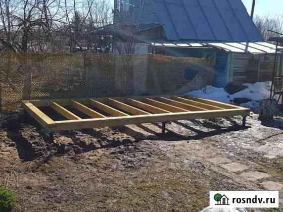 Свайно-винтовой фундамент Моряковский Затон