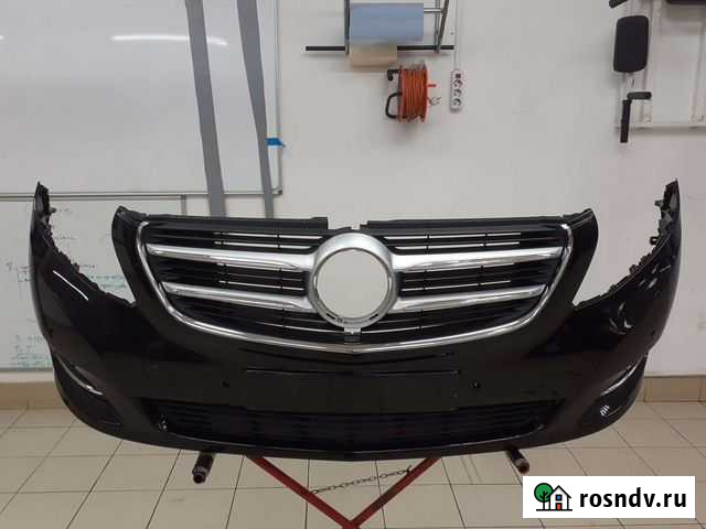 Бампер передний на mercedes 210 Московский - изображение 1