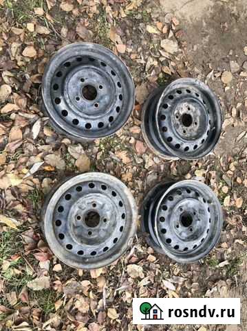 Штамповки r14 4/114.3 цо 66.1 ниссан nissan Чебоксары - изображение 1