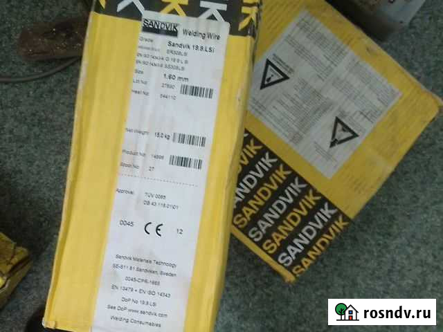 Проволока сварочная 308 д1,6 Стерлитамак - изображение 1