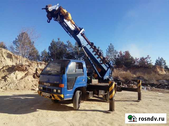 Ямобур Бур Автобуровая Кран бкм Свободный - изображение 1