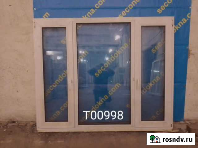 Пластиковое окно Б/У 1420(в)х1750(ш) Тула - изображение 1