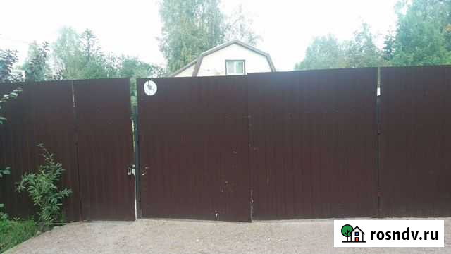 Ворота распашные+калитка Павлово - изображение 1