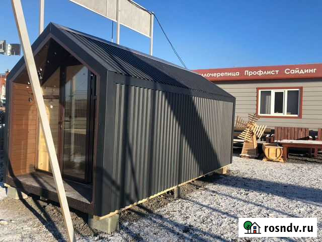 Мобильная баня барн хаус 4м Кушва - изображение 1