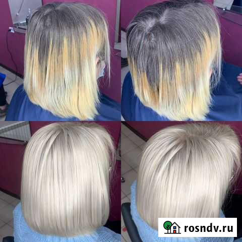 Окрашивание волос, нанопластика, кератиновое выпря Дзержинск - изображение 1