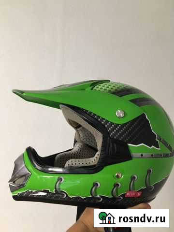 Детский мото-кроссовый шлем Michiru размер S 49-50 Новое Девяткино - изображение 1