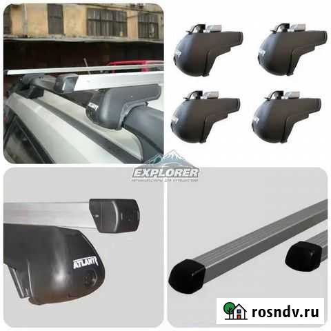 Багажник на крыловидных дугах для Kia Seltos Йошкар-Ола - изображение 1