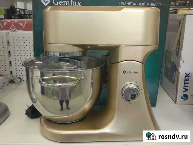 Миксер планетарный gemlux gl-sm4.5g Волжский - изображение 1