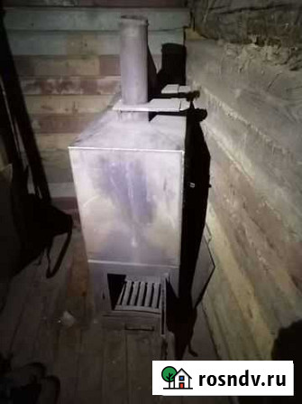 Печь для бани из нержавейки с баком для воды Великий Новгород - изображение 1