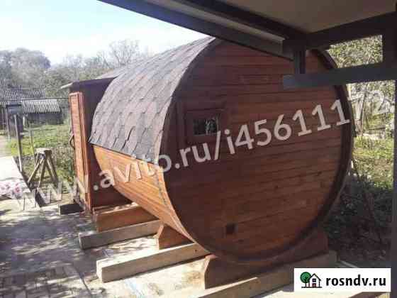 Баня бочка своими руками 4,5 м Алушта