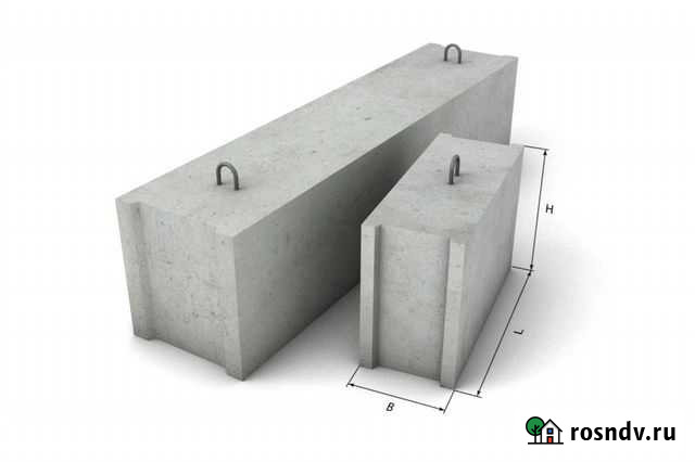 Блоки фундаментные фбс Алексеевка - изображение 1