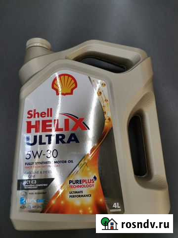 Автомасло shell helix ultra ECT 0W30 Красноярск - изображение 1