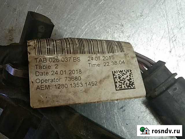 Топливный форсунки 0280158362 Ауди а5 Руэм - изображение 1