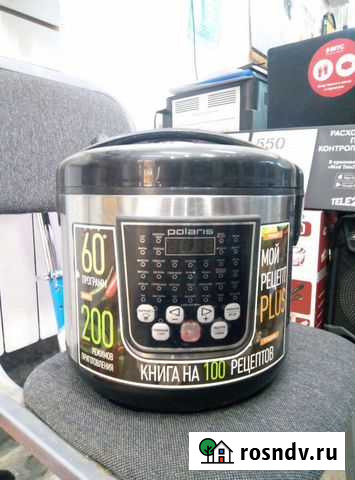 Мультиварка, Polaris, 60 программ, 200 режимов при Байкальск - изображение 1