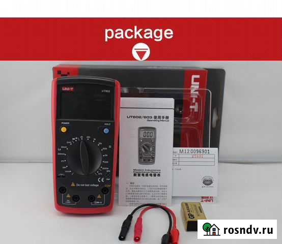 Нулёвый измеритель UNI-T UT602 LR Тоцкое Второе - изображение 1